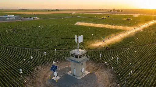 Agriculture and irrigation field