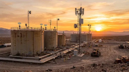 Oil and gas facility