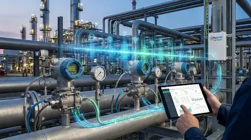 Industrial pressure monitoring equipment