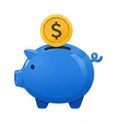 LoRaWAN cost-effective icon