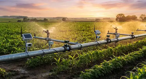 LoRaWAN-enabled smart irrigation system