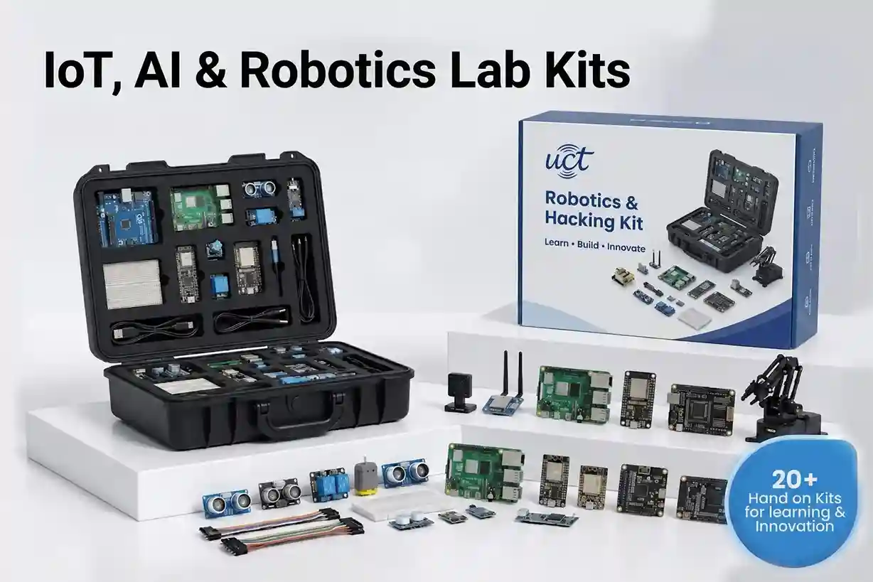 IoT and Tech Lab Kits on display